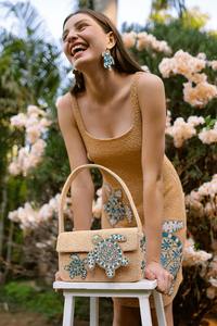 Nuevo Bolso de Mano Indio Hecho a Mano con Cuentas y Perlas 2024, Bolso Potli Moderno, Bolsos Potli con Asa para Mujer a Precio de Mayoreo - Product Image 2