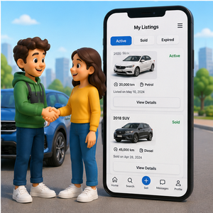 Plateforme mobile d'achat et de vente de voitures avec recherche de véhicules et génération de prospects - Product Image 4