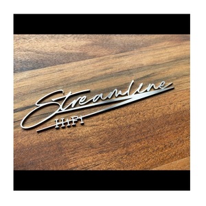 Fashion Design Custom Women Clothes Sew on Branded Name Gold Tags Neck Tag Metal logo Brand - Product Image 1