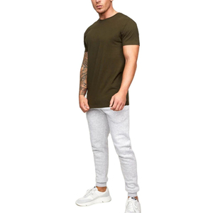 T-shirts pour hommes à manches courtes, confortables, à épaules tombantes, couleur unie, personnalisables, grandes tailles, best-sellers - Product Image 3