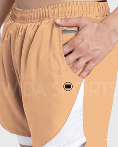 Custom 2-in-1 Training <b>Shorts</b> <b>Men</b> Gym <b>Shorts</b> with <b>Compression</b> Liner OEM Private Label Activewear - Product Image 3