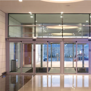 Fabricante de Sistemas de Puertas Corredizas Telescópicas Automáticas de Vidrio para Edificios Comerciales <span class=keywords><strong>con</strong></span> Entradas Amplias - Product Image 4