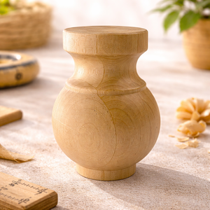 Solid Wood Furniture <b>Legs</b> Classic Turned Sofa Cabinet <b>Table</b> <b>Legs</b> Natural Wood Durable Replacement Parts for Home Furniture - Product Image 4