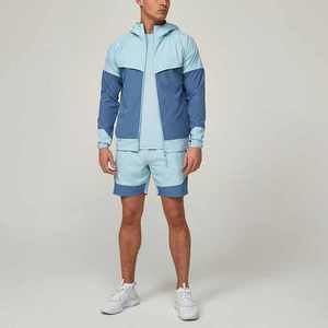 Conjunto Deportivo de Verano para Hombre, Pantalones Cortos y Sudadera con Capucha, Ropa Urbana Personalizada - Product Image 1