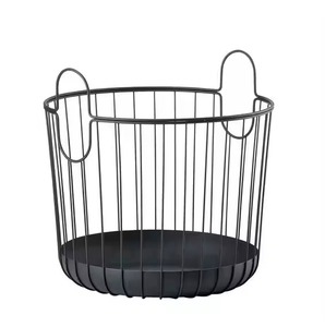 Modern New Design Iron Wire Fruits and Vegetables Custom Metal <b>Basket</b> Luxury Custom Shape <b>Cheap</b> Price Made in India - Product Image 3