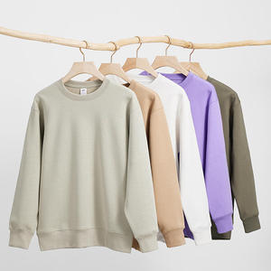 <b>Mens</b> Luxury Basics Sweatshirt Premium <b>Fleece</b> Crew Neck Minimalist Casual Fashion <b>Top</b> - Product Image 4