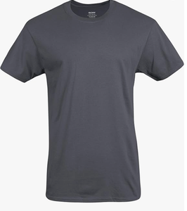 T-shirt en coton personnalisé unisexe, qualité supérieure, tissu satiné écologique 220g, anti-plis, manches courtes, uni, vente en gros - Product Image 4