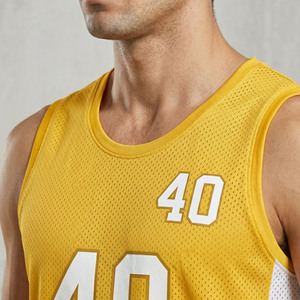 Camiseta de Lacrosse de Malla para Hombre, Fabricada con Sublimación, sin Mangas - Product Image 3