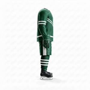 Uniforme de hockey sobre hielo personalizado, camiseta y pantalones de hockey sobre hielo, ropa deportiva ligera y transpirable diseñada para clubes - Product Image 3