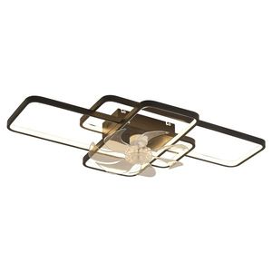 Ventilatore da soffitto LED da 41 pollici con luci dimmerabili e telecomando, 6 velocità di ventilazione - Product Image 1