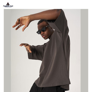 T-shirt pour homme de haute qualité à col rond, 100% coton, séchage rapide, design décontracté et ajusté, manches simples, prix bas - Product Image 2