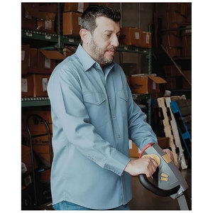 Work fr <b>Shirt</b> Industrial <b>Welding</b> fr <b>Shirt</b> With Flame Men Long Sleeve <b>Welding</b> fr <b>Shirt</b> Fire Resistant - Product Image 2