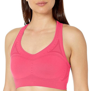 เสื้อชั้นในโยคะแบบ Racerback สำหรับสาวพลัสไซส์ รองรับทรงได้ดี ระบายอากาศได้ดี ยืดได้สี่ทิศทาง ไร้ตะเข็บ เป็นมิตรกับสิ่งแวดล้อม แห้งเร็ว เหมาะสำหรับออกกำลังกาย - Product Image 1