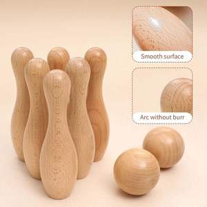 Juego de Juguetes de Madera Montessori para Bebés, Novedad 2026, Juguetes Educativos de Madera Natural Ecológica para el Aprendizaje Temprano de Bebés - Product Image 1