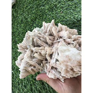Premium Large Pink Scolecite <b>Cluster</b> Natural <b>Crystal</b> Stone for Display and Interior Decoration - Product Image 2