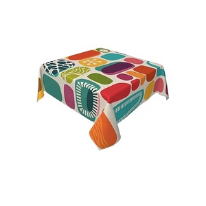 100% Cotton <b>Embroidered</b> <b>Tablecloth</b> High Quality Washable Outdoor Table Cloth Indian Supplier - Product Image 1