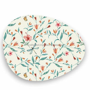 Style coréen moderne luxe MDF liège navires Plaid étanche pour mariage Table à manger personnalisé personnalisable texte Photos maison - Product Image 4