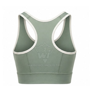 Sujetador Deportivo de Alta Sujeción sin Costuras para Mujer, para Gimnasio, Entrenamiento, Yoga, Correr, Fitness, con Relleno, Tirantes Ajustables, Transpirable, Talla Grande - Product Image 5