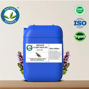 Huile essentielle de Sauge Sclarée 100% pure et biologique, qualité cosmétique et industrielle, exportateur en gros du Madhya Pradesh - Product Image 4