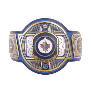 เข็มขัดแชมป์แบบกำหนดเองสำหรับ Legacy Title MMA ยูโด มวยปล้ำ  วินนิพเก้ WWE Legacy Title Belt  แผ่นโลหะ หนังแท้ เอวสูง - Product Image 1