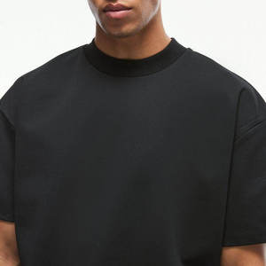 Camiseta de Hombre al por Mayor, Última Moda Casual en Venta, 100% Algodón Orgánico, Estilo Hip Hop Oversize, Logotipo Personalizado, Alta Calidad - Product Image 2