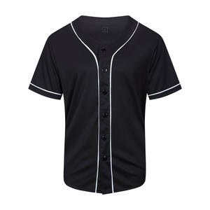 Camiseta de Béisbol Transpirable de 140 Gramos, 100% Poliéster, Lista para Enviar, con Logotipo Bordado, Personalizable para Equipos - Product Image 5