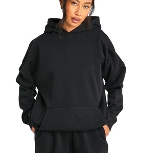 เสื้อซ้อม2025แขนยาวมีฮู้ดสำหรับผู้หญิงเสื้อผ้าระบายอากาศได้ดีไซส์ใหญ่พิเศษ - Product Image 1