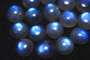 Cabochon de labradorite bleue naturelle brillante en gros, pierre précieuse lisse et non montée, cristal de haute qualité 6 mm, certifié par un tiers - Product Image 5