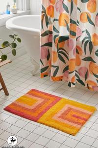 Alfombrillas de Baño de Lujo Multicolor, Suaves, Personalizadas, de Secado Rápido, Diseño Exclusivo, de Algodón, Hechas a Máquina, para Baños - Product Image 5