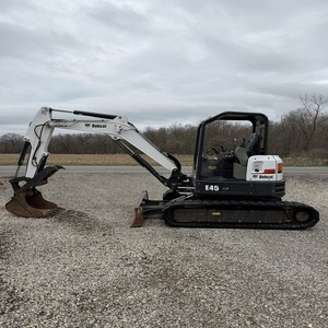 รถขุดขนาดเล็ก BOBCAT E45 มือสอง น้ำหนัก 5 ตัน รถขุดตีนตะขาบ Bobcat E45 มือสองสำหรับขาย - Product Image 6