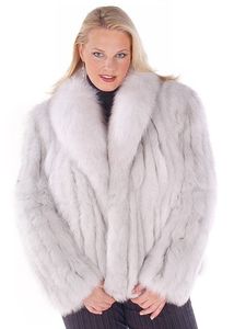 Manteau en fausse fourrure élégant et décontracté pour femme, en laine, à manches chauve-souris, ouvert sur le devant, couleur unie, col épais en fausse fourrure, polyester - Product Image 4
