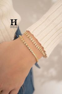 Pulsera de Diamantes de Corte Marquesa de Lujo, Joyería Elegante de Oro de 18K para Bodas, para Mujer - Product Image 5