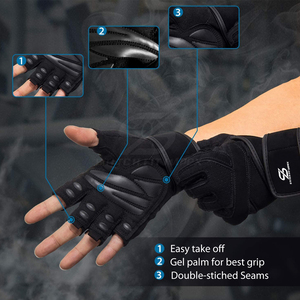 Workout Wear New Arrival <b>Weight</b> Lifting <b>Gloves</b> Body Building Exercise Gym Weightlifting <b>Gloves</b> Made In Pakistan - Product Image 2