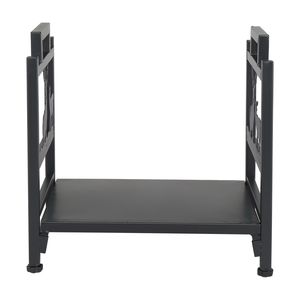 Porta Legna Moderno a Singolo Strato con Motivo Animale, Porta Legna in Metallo per Interni per Combustibile a Legna - Product Image 5