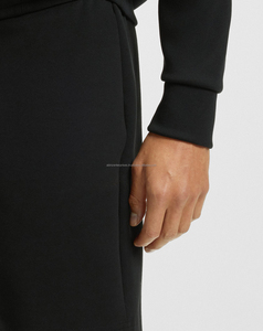 Pantalones Cortos de Satén de Algodón de Alta Calidad para Hombre, Bordados, Casuales, con Patrón Sólido, Cinturón de Punto y Cordón Ajustable, Personalizables para el Verano - Product Image 4