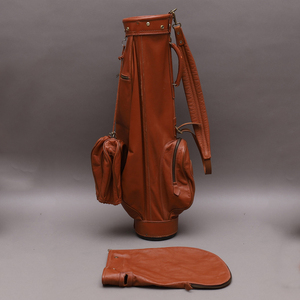 กระเป๋ากอล์ฟหนังโลโก้แบรนด์สั่งทำพิเศษสำหรับขายออนไลน์ ดีไซน์ใหม่ กันน้ำ หนัง PU น้ำหนักเบา พกพาสะดวก - Product Image 6