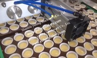 Yufeng Automatique Cupcake Muffin Machine Papier Tasse Chargement Double Couleur Pâte Déposant Gâteau Distributeur