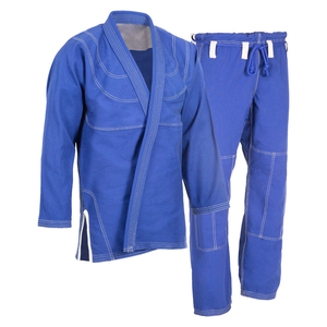 Kimono de BJJ personnalisé en coton tissé perlé, ensemble de judogi et de karaté, pantalon renforcé Ripstop, uniforme d'entraînement d'arts martiaux, vente en gros - Product Image 1