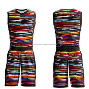 Uniforme de Baloncesto de Alta Calidad, Impreso, de Secado Rápido, Antibacterial, Tallas Grandes, Unisex, Diseño Único Personalizado, Transpirable - Product Image 3
