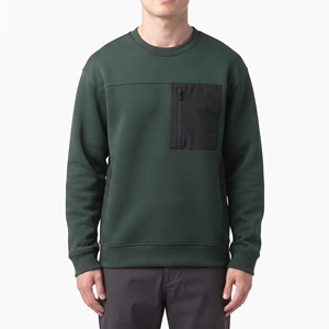 Fabricante Pakistaní de Sudaderas de Forro Polar para Hombre, Cuello Redondo, Talla Grande, Ecológicas, Transpirables, Ropa Urbana al por Mayor - Product Image 4