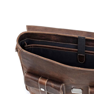 Sacs pour ordinateur portable en cuir PU imperméables, multi-poches, tendance, en vente - Product Image 4
