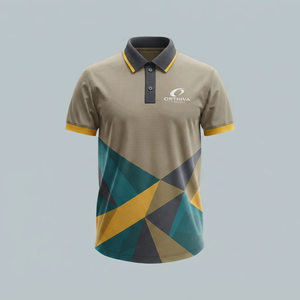 Camisetas Polo para Hombre con Logotipo Bordado de Diseño Personalizado, Transpirables, Proveedor Directo de Fábrica, MOQ Bajo, Camiseta Polo con Detección de Agujas - Product Image 3