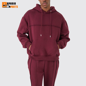 Conjuntos Deportivos de Hombre 100% Algodón, Hombros Caídos, Manga Larga, Forro Polar Cálido, Transpirables, Tallas Grandes Disponibles, Gran Venta - Product Image 2