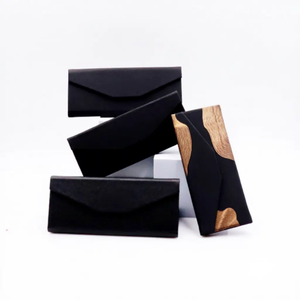 Custom Logo High Quality Matt Lamination Rigid Paperboard Sunglasses & Eyeglasses Jewelry Gift Box with <b>Sponge</b> Liner - Product Image 3