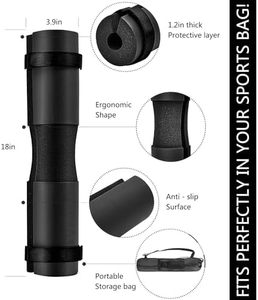Almohadillas Ajustables y Duraderas para Barra de Pesas, Capacidad de Carga de 5 lb, Accesorios de Entrenamiento Premium de Fábrica para Uso Global - Product Image 4