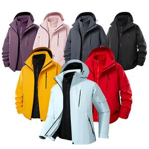 OEM Customized Logo Design Winter Plus Size Waterproof Breathable Thin Travel Ski Suits for Men and Women Sports <b>Jackets</b> - Product Image 1