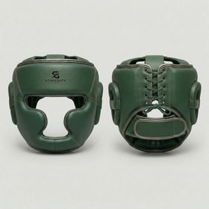 Protector de Cabeza para Kick Boxing, Ligero, de Cuero, Ventilado, Ajustable, con Logotipo Personalizado, para Entrenamiento de Boxeo y MMA 2026 - Product Image 2
