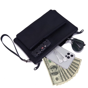 Custom Bank Deposit Security Wallet Zipper Closure <strong>Money</strong> <strong>Bag</strong> <strong>for</strong> Cash and <strong>Coins</strong> - Product Image 2