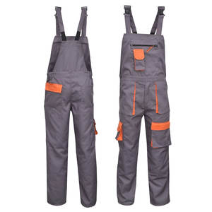 Salopette de travail haute visibilité, durable, ignifuge, respirante, pour tâches lourdes et ajustement confortable, qualité supérieure - Product Image 1