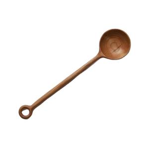 Cuchara de Cocina de Madera Resistente con Mango Largo, Multiusos, para Servir, Ecológica, de Madera Natural de Grado Alimenticio, con Acabado Espejo - Product Image 1